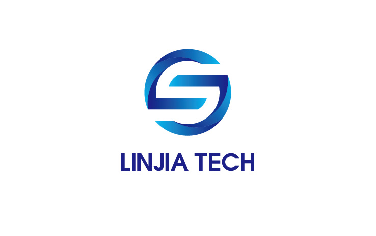 上海霖嘉電子科技logo設(shè)計案例_科技電子logo設(shè)計