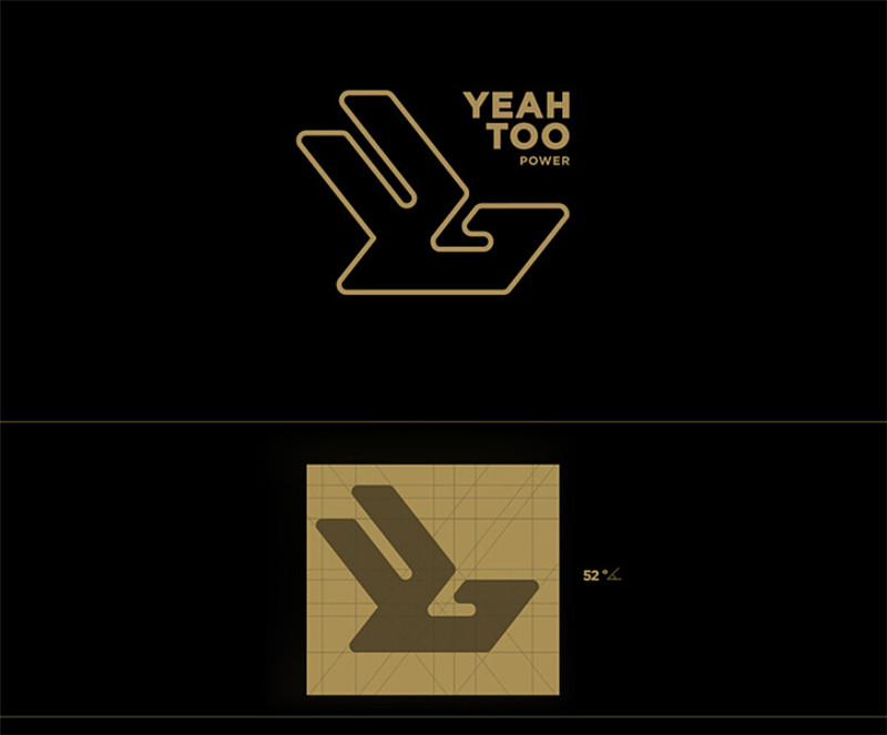  YEAHTOO 企業(yè)vi設計欣賞_野兔力量logo設計制作鑒賞